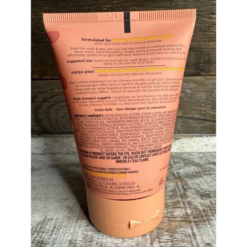 Pattern Palo Santo Curl Gel Color-Safe Curl Enhancing | 3‎ fl oz | MSRP = $25